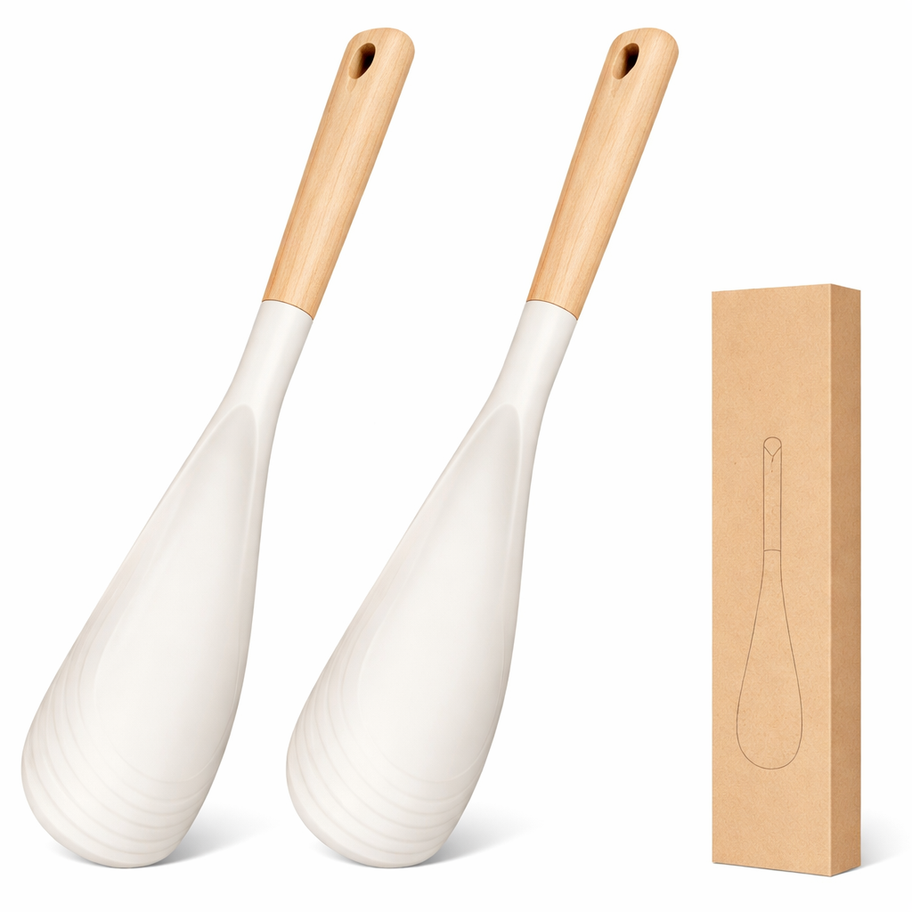 🔥This Week's Special Price $19.99 for 2Pcs -Multifunction Spatula Cooking Spoon
