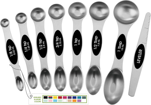 Magnetic Stainless Steel Measuring Spoons