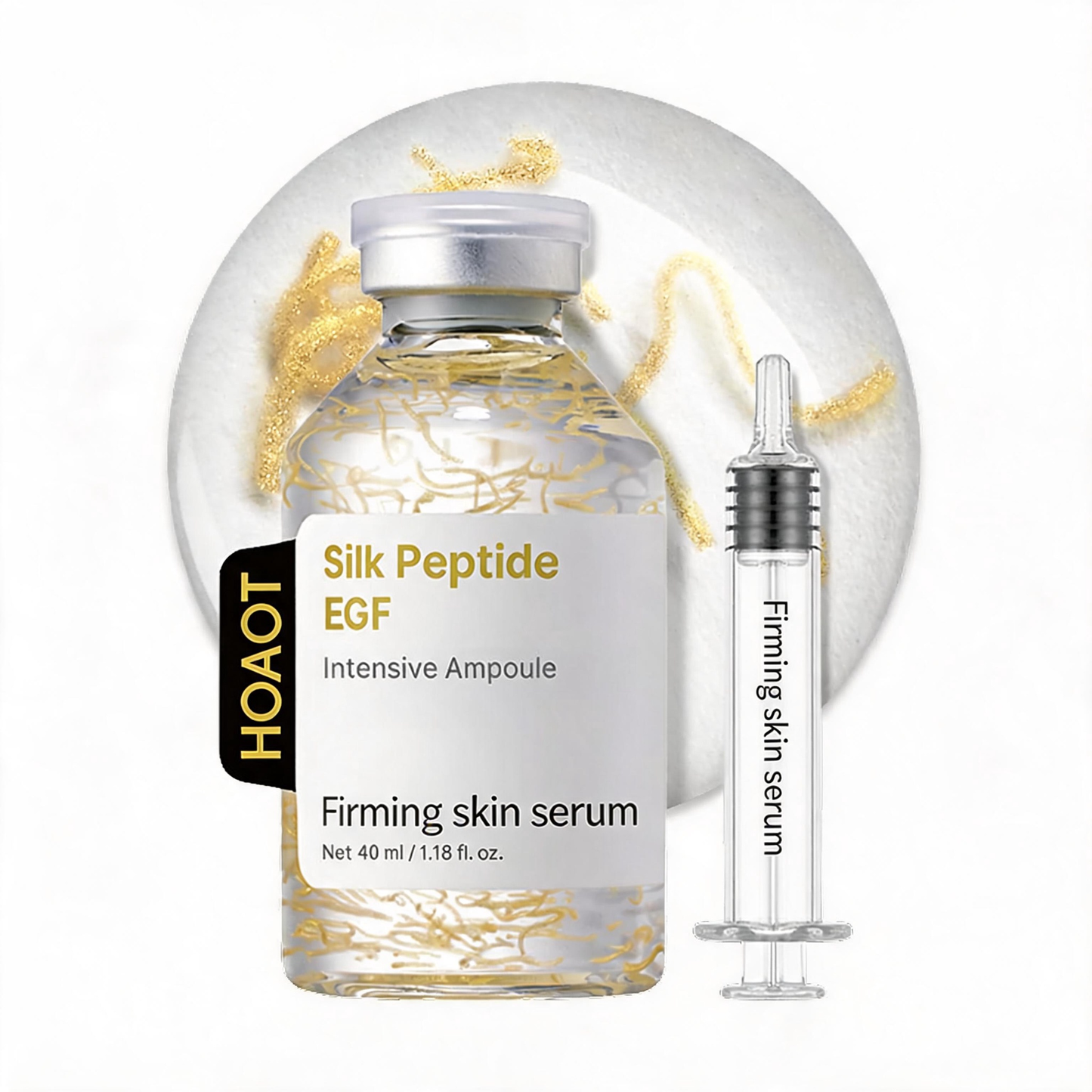 💜 Silk Peptide EGF Essence for Lifted, Glowing Skin — Buy 1 Get 1 Free