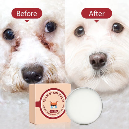 👀✨PET Tear Stain Protection Cream & Brush Set 🐱🐶 For Dogs & Cats
