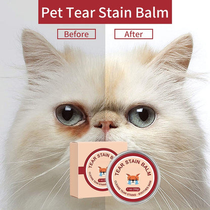 👀✨PET Tear Stain Protection Cream & Brush Set 🐱🐶 For Dogs & Cats