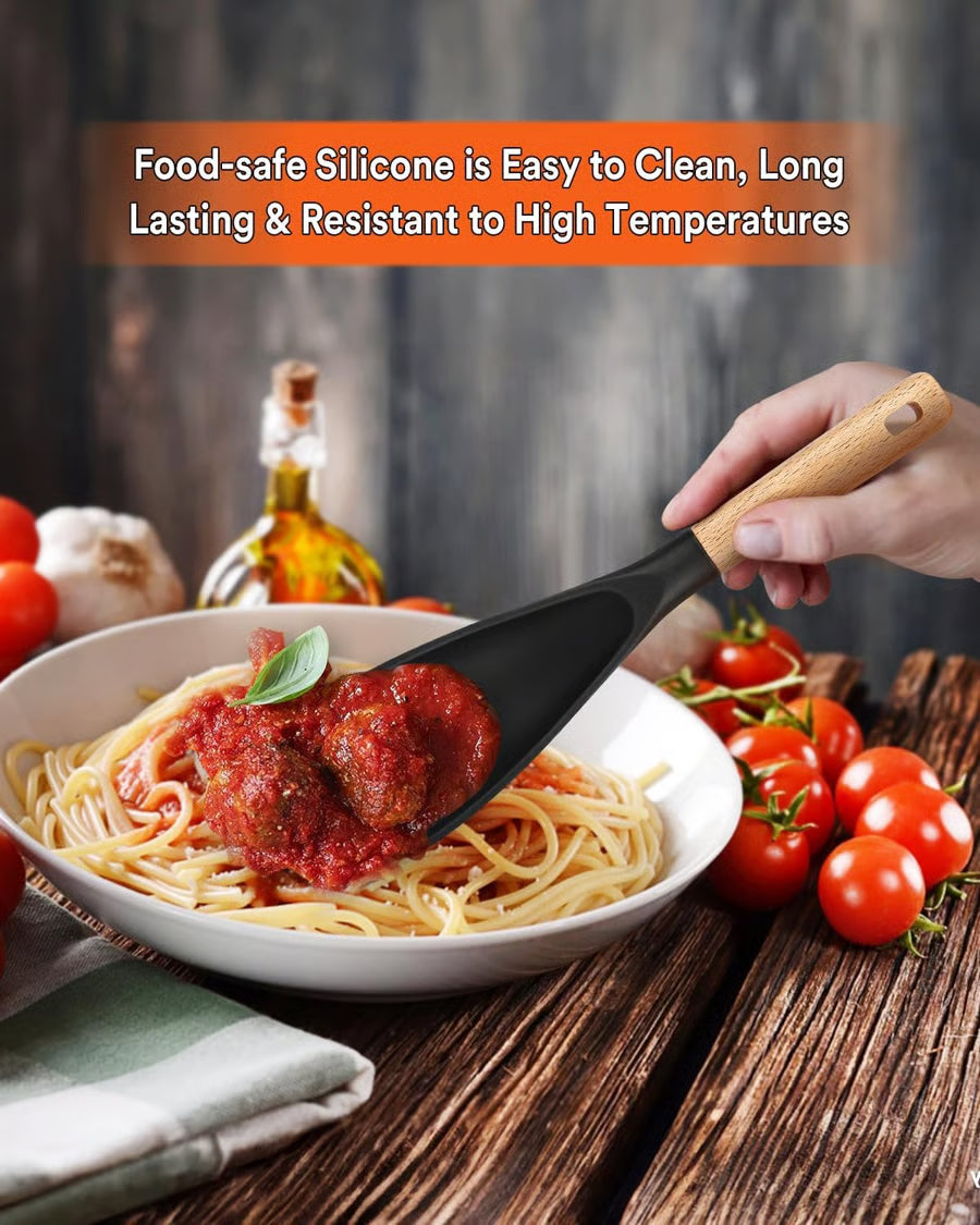 🔥This Week's Special Price $19.99 for 2Pcs -Multifunction Spatula Cooking Spoon