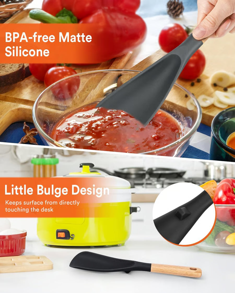 🔥This Week's Special Price $19.99 for 2Pcs -Multifunction Spatula Cooking Spoon