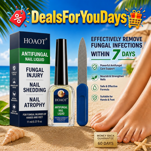 Say Goodbye to Yellow, Thick & Itchy Toenails – Triple Action Fungus Relief Formula