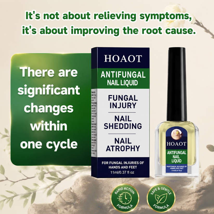 Say Goodbye to Yellow, Thick & Itchy Toenails – Triple Action Fungus Relief Formula