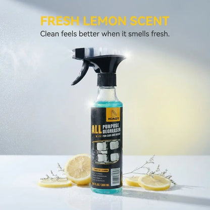 Buy one get one free! -🚗✨HOAOT Multi-Purpose Cleaning Spray - a powerful stain remover for car interiors and home surfaces - the ultimate solution for deep cleaning stubborn stains.