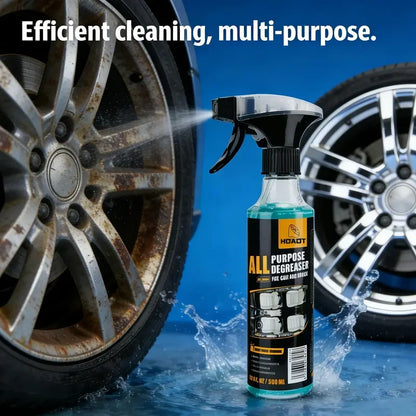 Buy one get one free! -🚗✨HOAOT Multi-Purpose Cleaning Spray - a powerful stain remover for car interiors and home surfaces - the ultimate solution for deep cleaning stubborn stains.