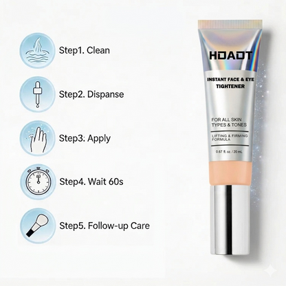 ✨ HOAOT Instant Face Tightener – Visible Results in 60 Seconds + Buy 1 Get 1 FREE 🎁