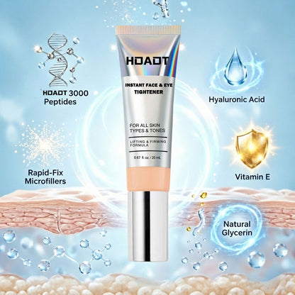 ✨ HOAOT Instant Face Tightener – Visible Results in 60 Seconds + Buy 1 Get 1 FREE 🎁