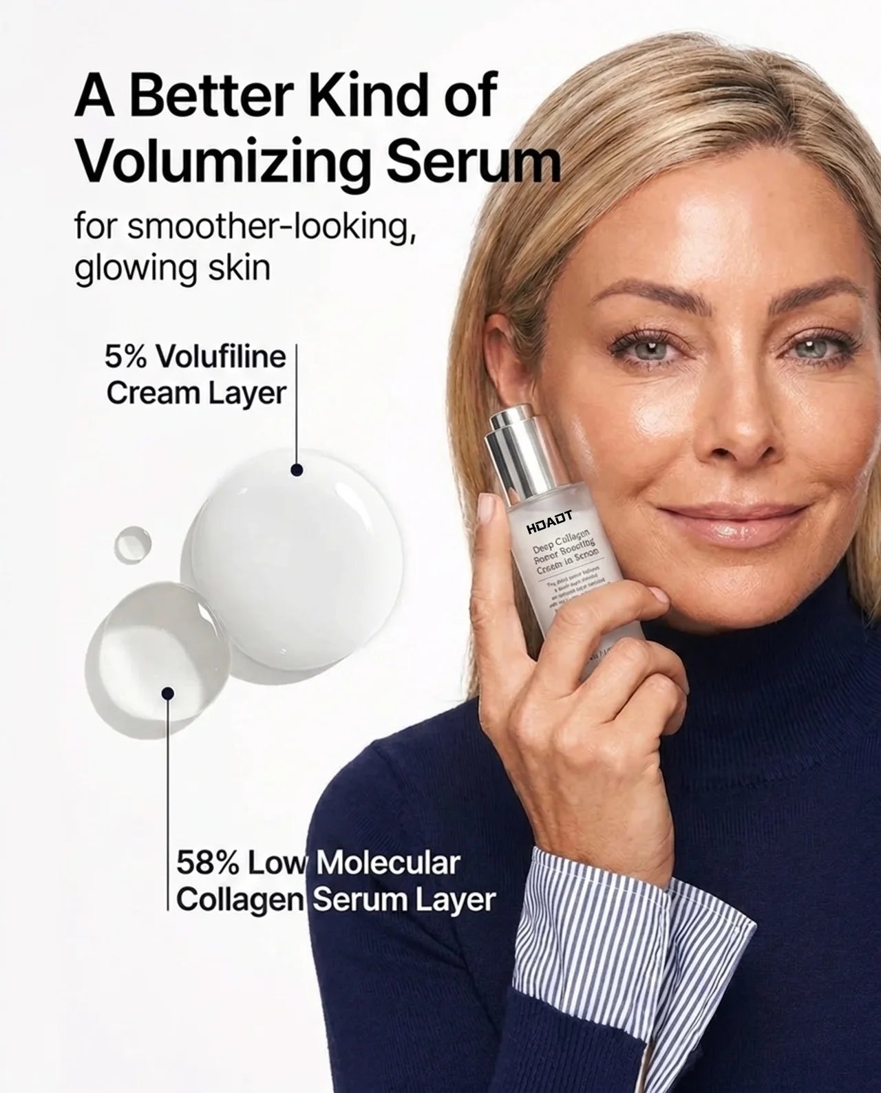 HOAOT Volufiline-Infused Korean Collagen Serum
