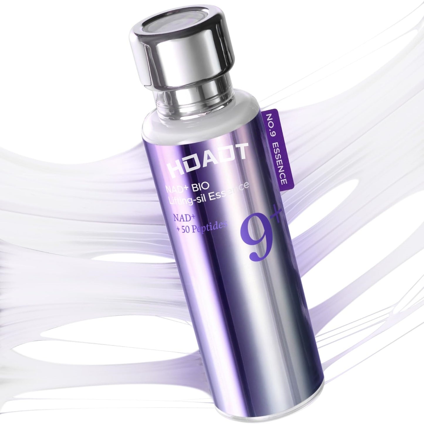 HOAOT No.9 NAD+ Peptide Serum for Face, Neck and Body - for anti-aging, Sagging Skin, Fine Lines & Elasticity, Lifting, Hydrating & Skin Tightening Formula, Korean Skincare 1.69 fl oz