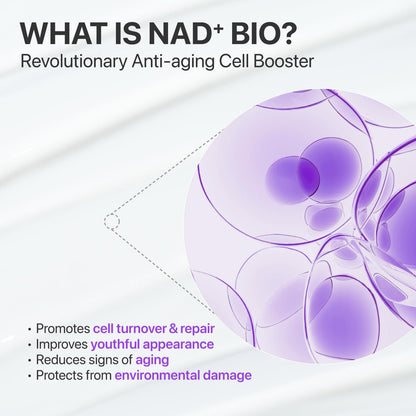 HOAOT No.9 NAD+ Peptide Serum for Face, Neck and Body - for anti-aging, Sagging Skin, Fine Lines & Elasticity, Lifting, Hydrating & Skin Tightening Formula, Korean Skincare 1.69 fl oz