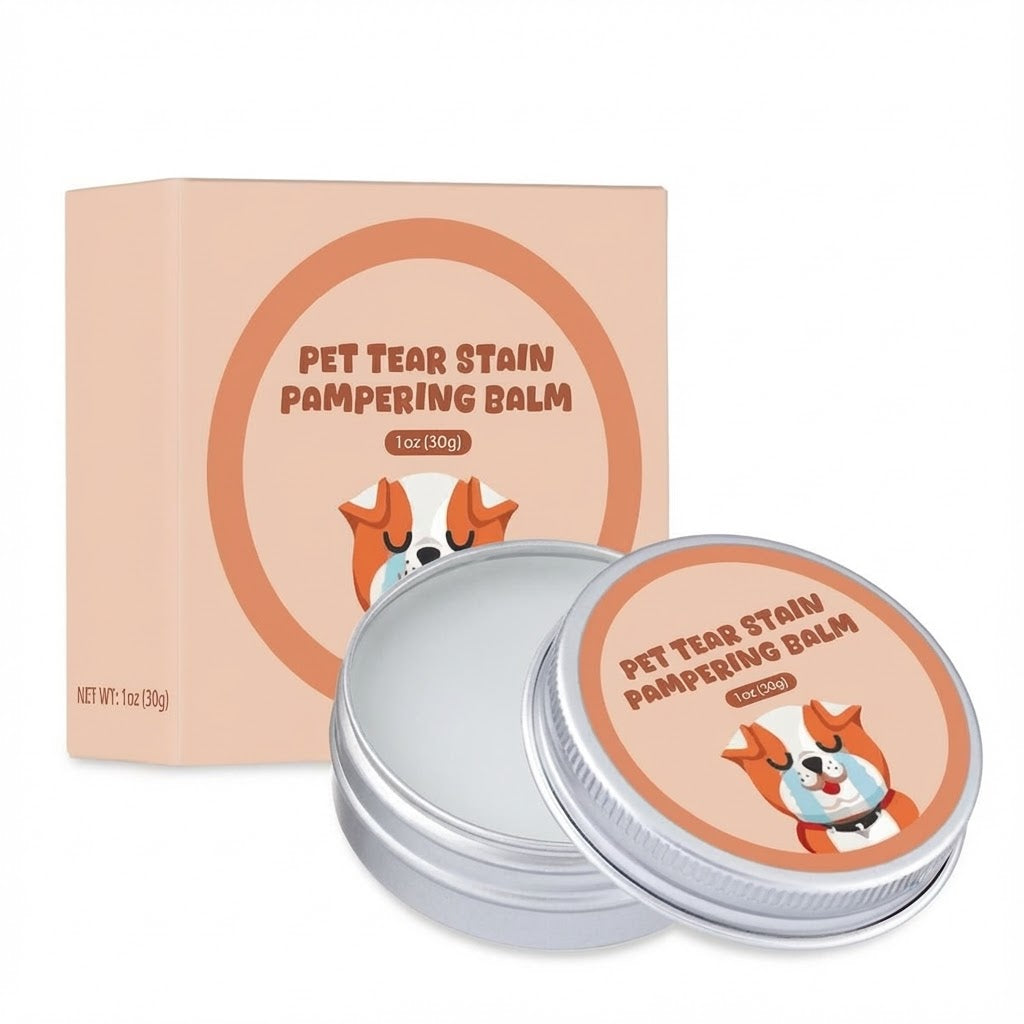 👀✨PET Tear Stain Protection Cream & Brush Set 🐱🐶 For Dogs & Cats